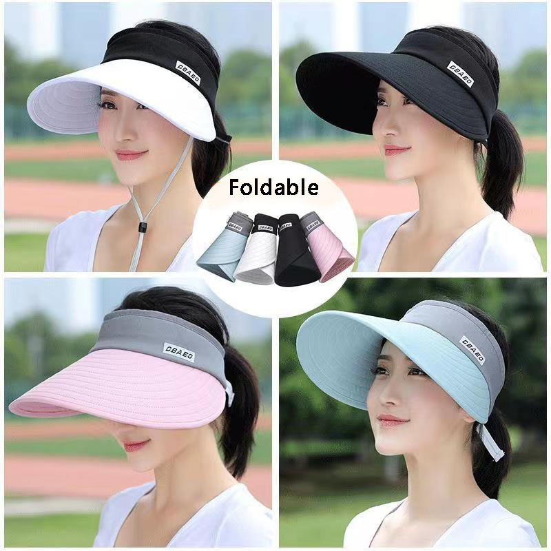 Packable Hat Nylon - 2024 NOVO Chapéu de Sol Feminino