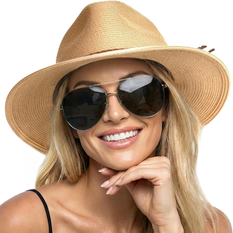 Bucket Hat Straw - Chapéu de Praia de Palha para