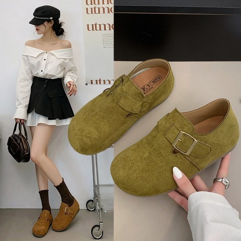 Espadrille Slip On - Sapatos Birken de Camurça para Mulheres