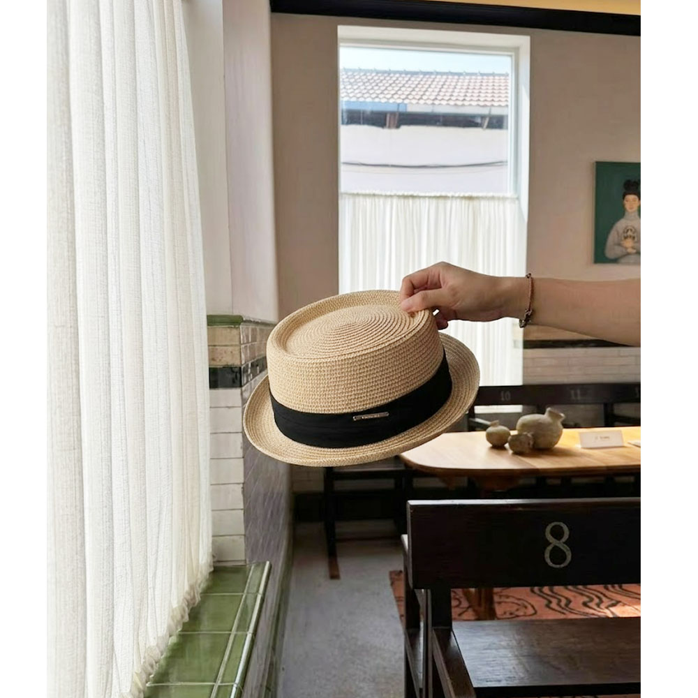 Chapéu de palha clássico vinta - Bucket Hat Straw avaliação e preço