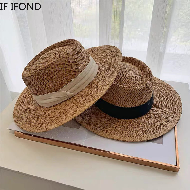 Primavera verão respirável cha - Bucket Hat Straw avaliação e preço