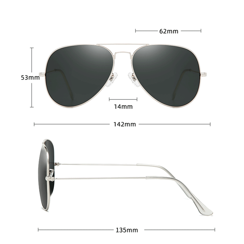 Nova moda aviação óculos de so - Sunglasses Aviator Polarized avaliação e preço