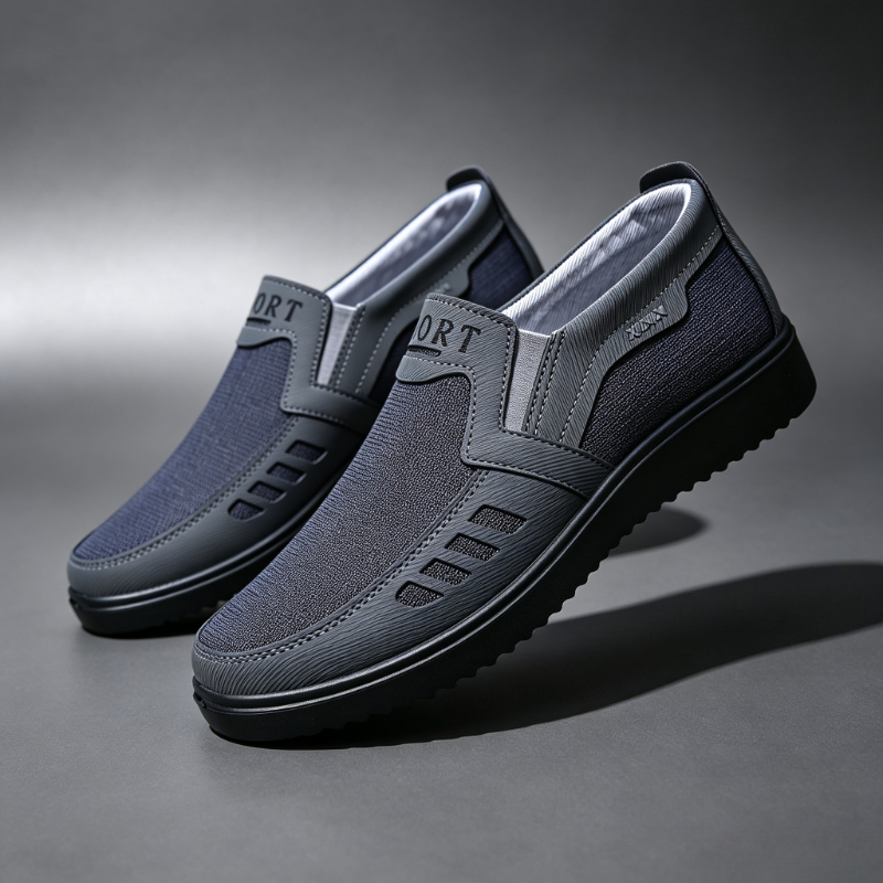 Sapatos masculinos de lona, ​​ - Espadrille Slip On avaliação e preço